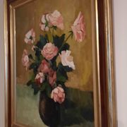 Huile sur toile de M.Mevel Roussel