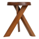 Iconic Pierre Chapo model S31 stool in elm wood, France 1974