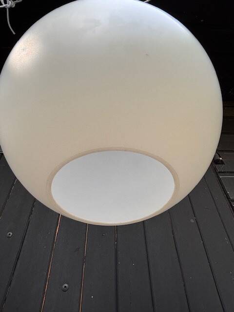 pair of satellite suspensions by Wohlert for Louis Poulsen - Denmark 1960