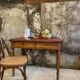 Bureau ancien à tiroirs
