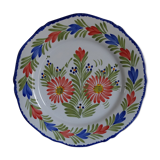 Assiette Henriot  fleurie