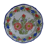 Flowery Henriot Plate