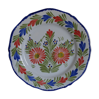 Flowery Henriot Plate
