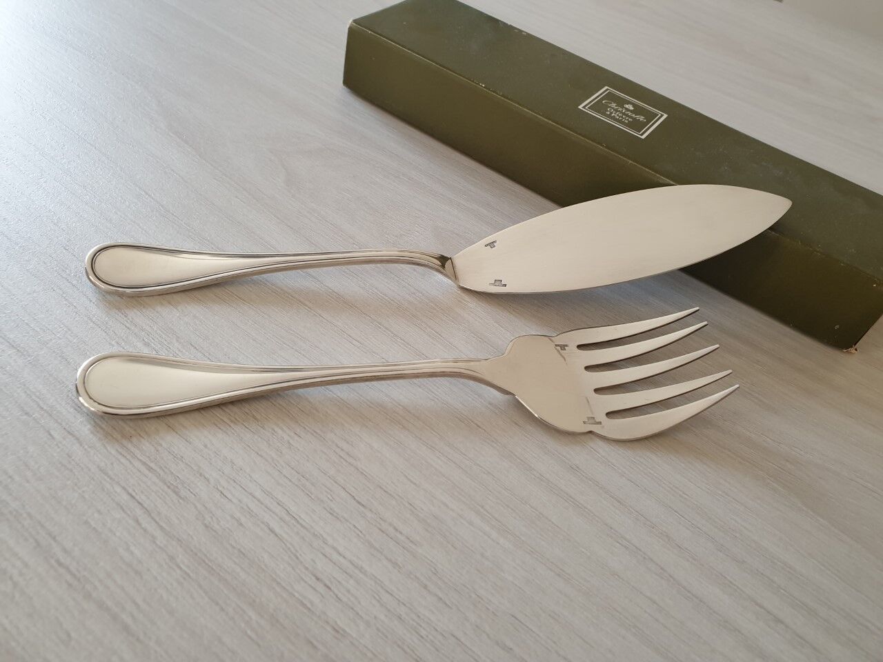 Christofle fish service cutlery