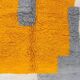 Traditional handmade Beni Ouraine rug, size 100 x 200 cm