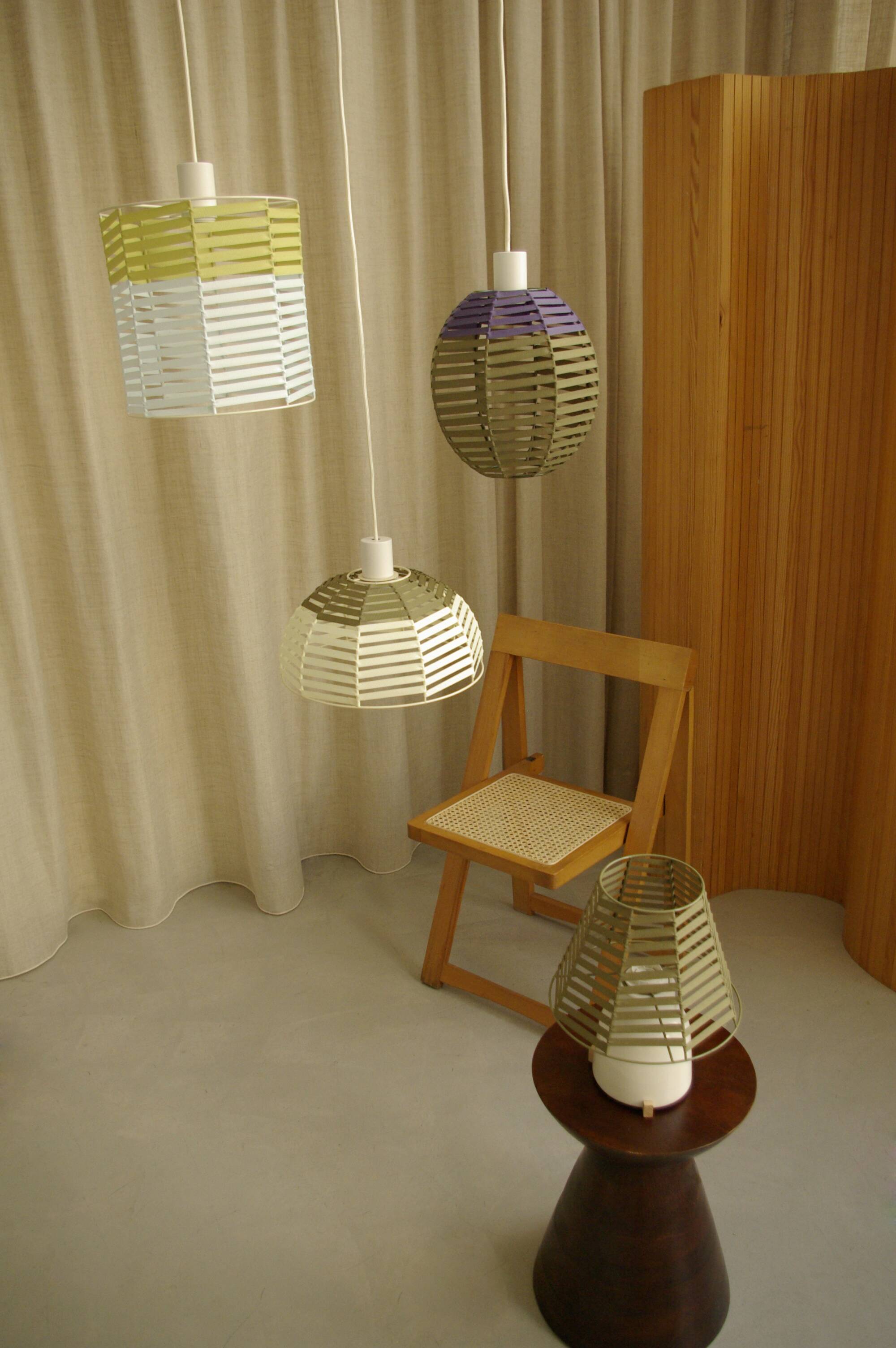 Woven dome suspension on metal structure / D 30cm