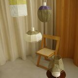 Woven dome suspension on metal structure / D 30cm