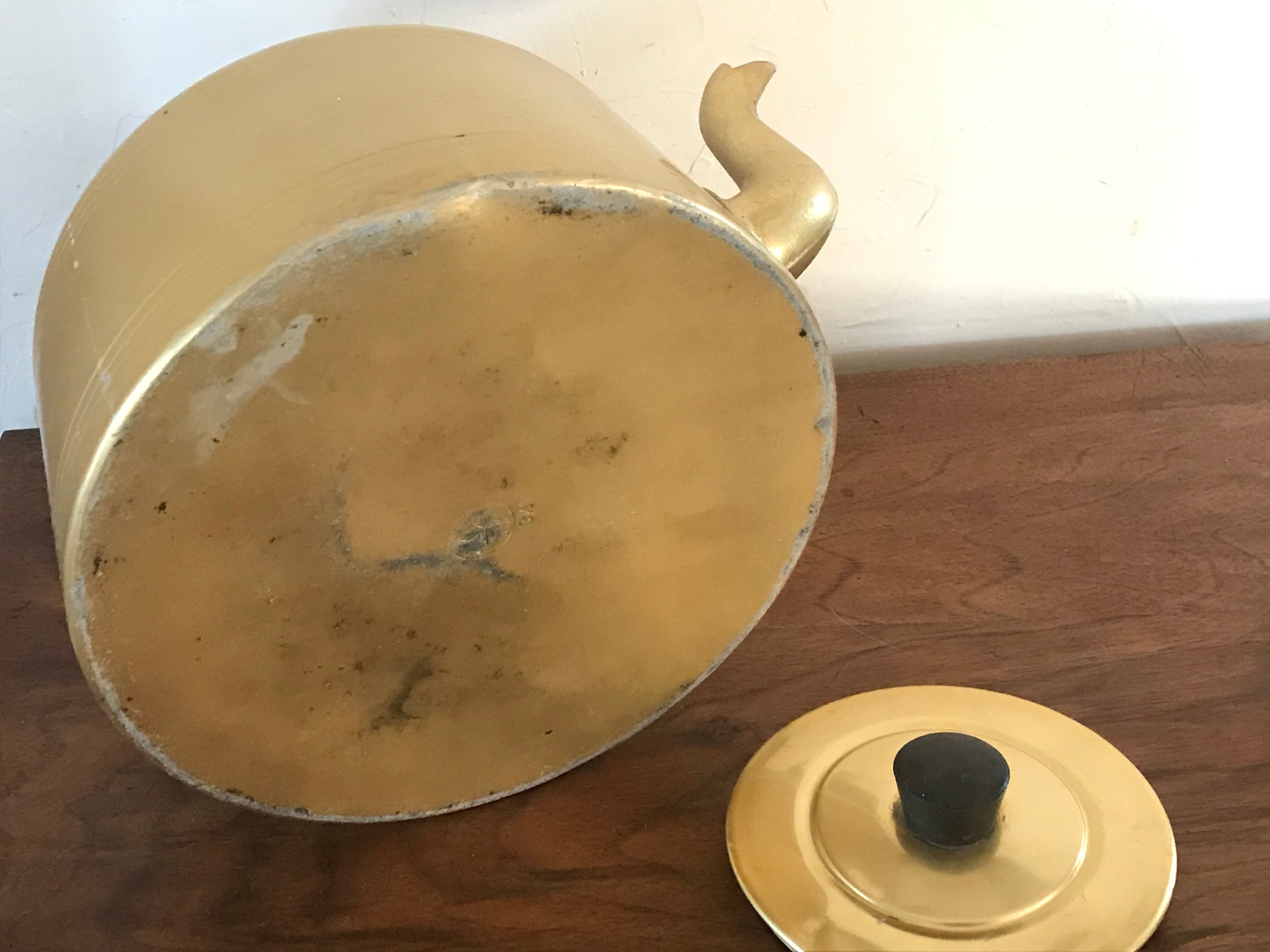 Golden kettle from the 60s