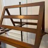 Double candlestick desk in brass, Louis XVI style. Late 19th century.