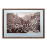 Vecchio Valley, vintage Corsica, photo plate printed in 1935.