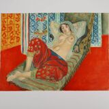 Henri Matisse: Nude with Red Trousers - Signed Lithograph