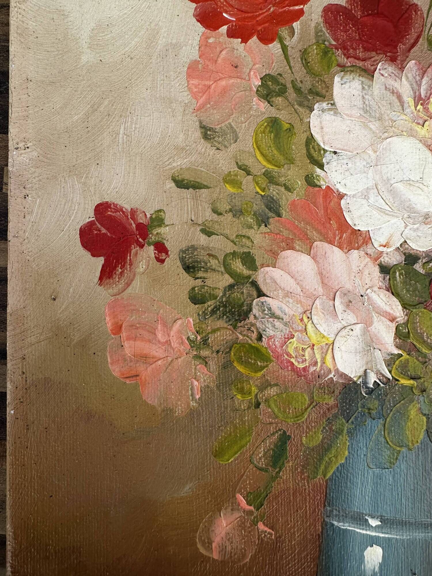 Robert Cox (1934 - 2001) - Still Life Painting Bouquet of Flowers