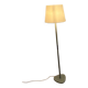 wood and brass floor lamp - Sweden 1950s/60s