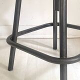 Tabouret haut industriel hauteur réglable