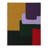 Large colorful painting 130x97 cm