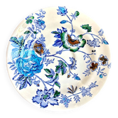 Mason's ironstone polychrome dish, "Belvedere" service - early 20th century