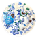 Mason's ironstone polychrome dish, "Belvedere" service - early 20th century