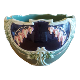 Art Nouveau ceramic pot cover