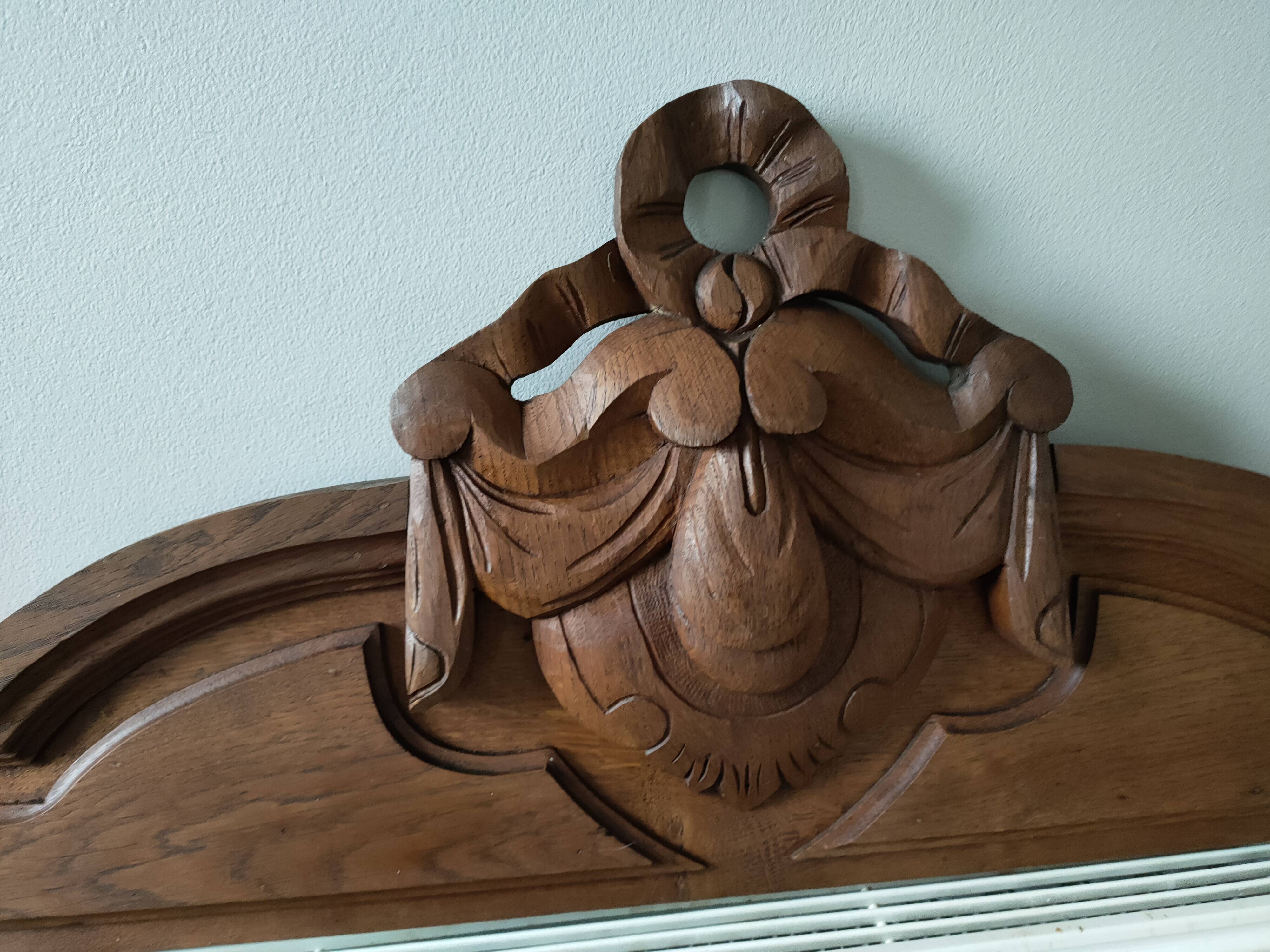 old oak pediment