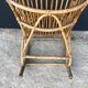 Rattan rocking-chair