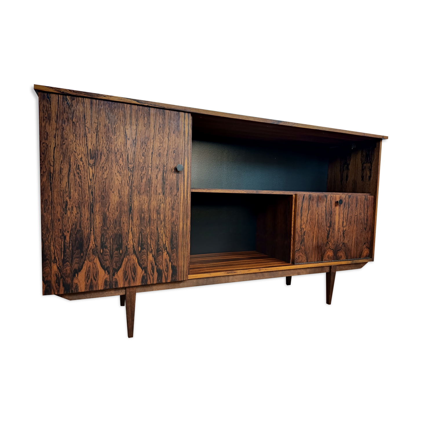 High Scandinavian rosewood sideboard