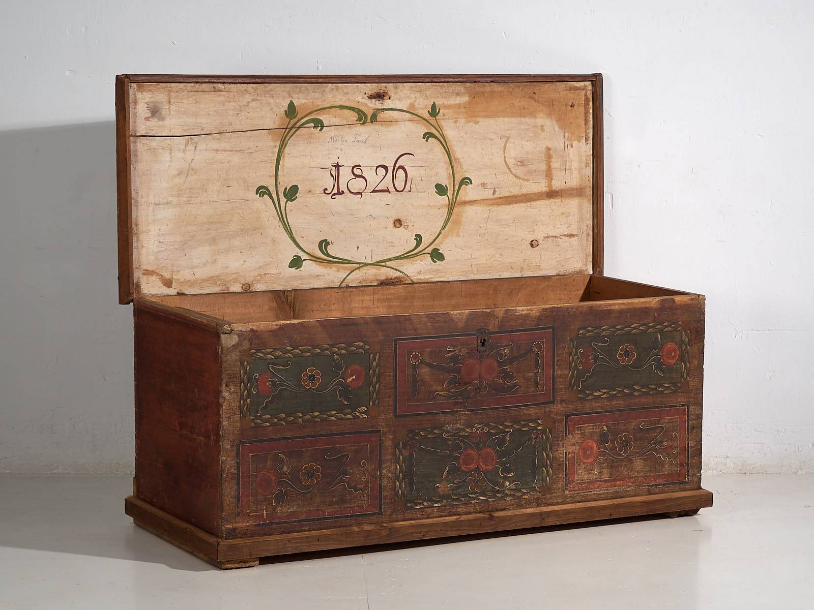 Antique Wedding Chest (Year 1826)