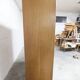 1950s Mid-Century Modern oak wardrobe with 2 doors and 2 drawers.