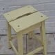 Yellow butter stool
