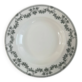 Assiette creuse Badonviller collection Champagne