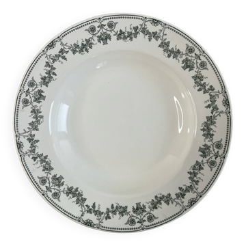 Deep plate Badonviller Champagne collection 24cm