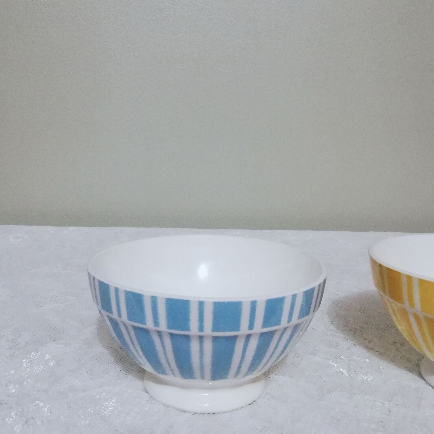 Two bowls signed Digoin