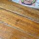 Vintage school bench