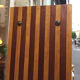 Bookcase wooden 2 shades, 1960