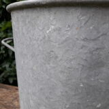 Lessiveuse h38cm en zinc jardin trouée