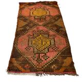 Vintage Turkish Mini Kilim Rug , 93 x 52 Cm