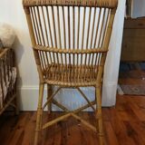 Audoux-Minnet rattan chair