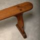 Antique, Primitive and Rustic Farm Benches in solid Oak, France 1920's
