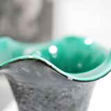 Vase corolle vintage en céramique