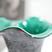 Vase corolle vintage en céramique