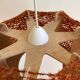 Stretched wool and wood suspension