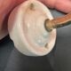Old Suspension complete lampshade pleated glass wall lamp vintage ceiling lamp