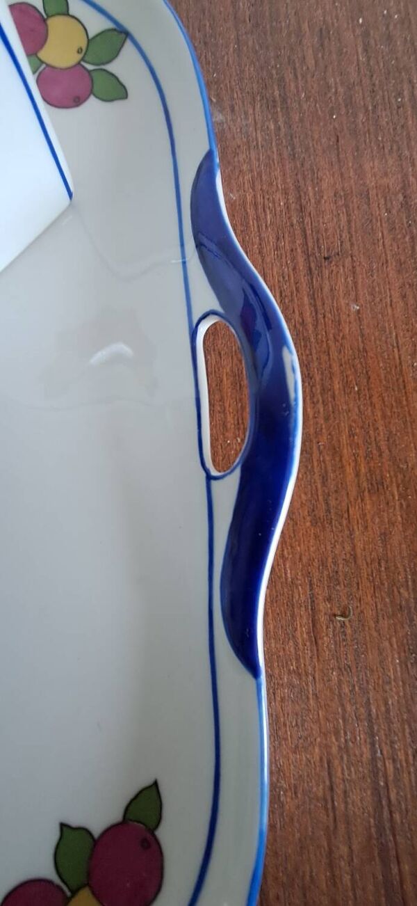 Service à café en porcelaine A.Lanternier &Co Limoges. Années 60