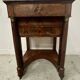 Empire period lady's dressing table in mahogany and veneer, 19th century