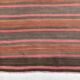 Pink & Brown Striped Pattern Vintage Kilim Rug, 167x254Cm