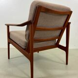 Danish teak armchair by Ib Kofod-Larsen for Selig