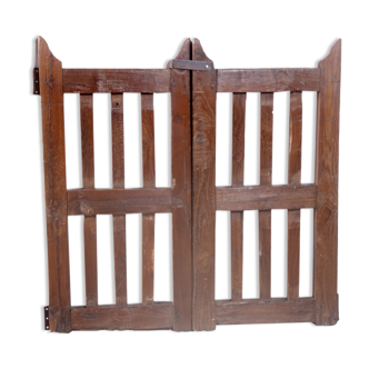 Ancient Burmese teak port