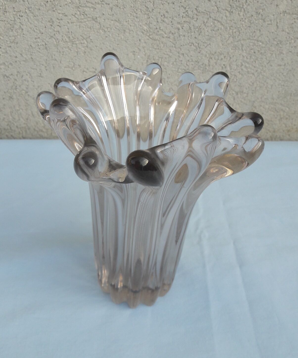 Vase en cristal