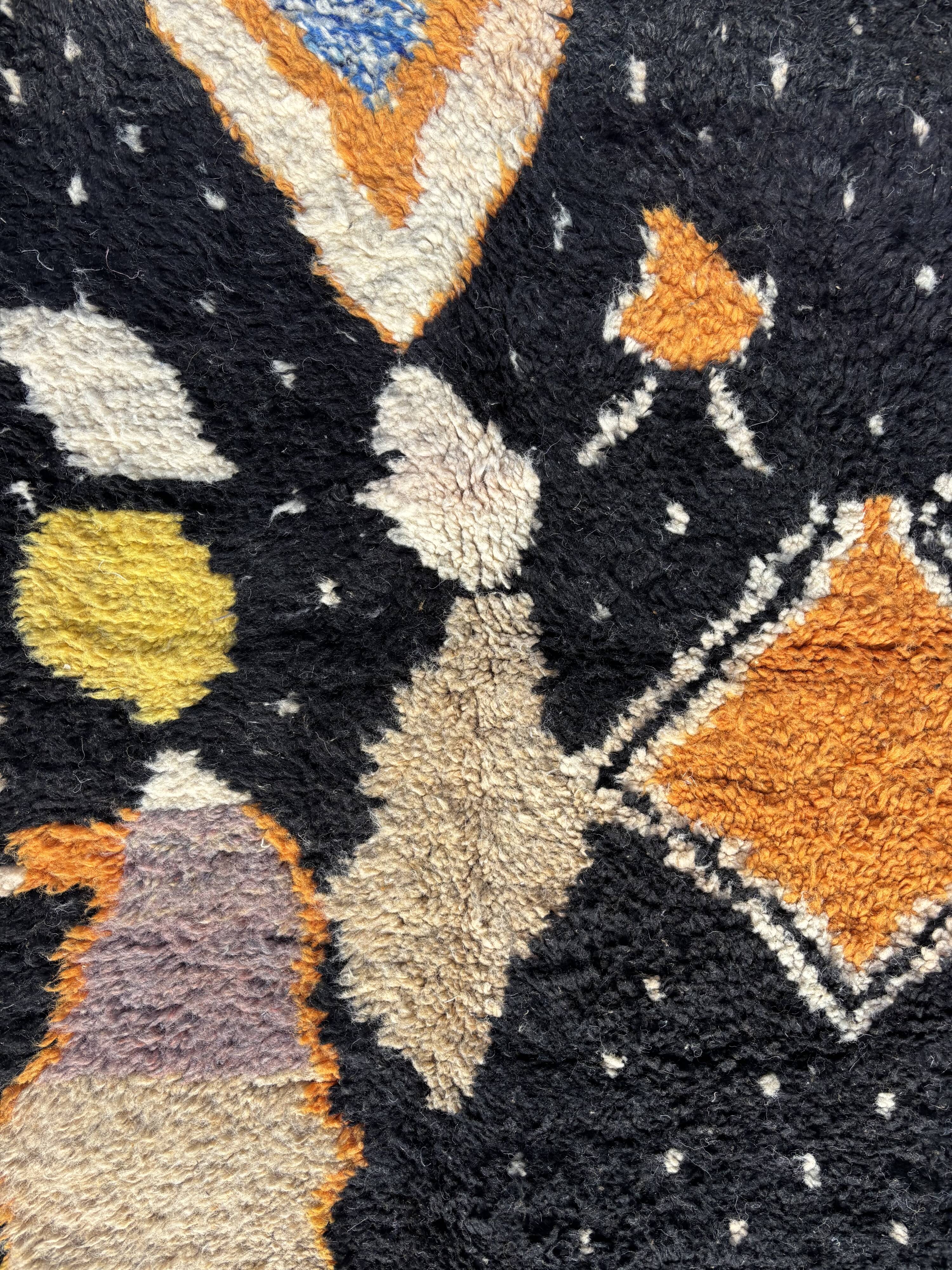 Tapis berbère Beni Ouarain Mrirt artisanal, Maroc