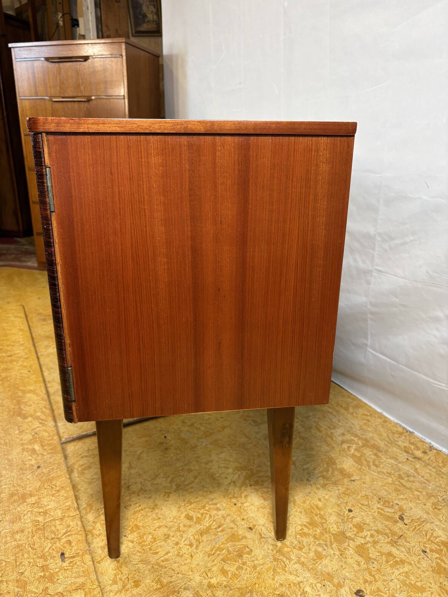Mid-Century Retro Vintage Teak Sideboard by Stonehill Early 1960s  With Bar