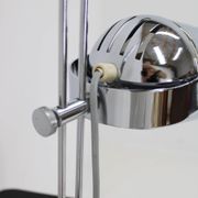 1970s Stanislav Indra Chrome Plated Table Lamp, Czechoslovakia